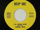 Crossover Soul 45 - Norma Jean - I've Taken Over - Hep' Me - VG+ mp3 - rare