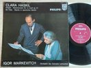 CLARA HASKIL piano concerto CHOPIN MARKEVITCH 1960s plum/silver PHILIPS MINT