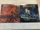 Megadeth 2 Record Lot. Colored Vinyl. Peace Sells... and Rust in Peace Near Mint