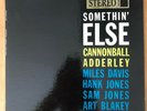 Somethin' Else Cannonball Adderley Miles Davis Blue Note BST 1595 LP EX/EX USA