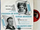 de Vito; Menuhin; etc. Bach (Double concerto)+Händel (Sonata) HMV BLP 1046 (10