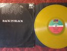 AC/DC – Back In Black LP-73019, Atlantic Yellow Vinyl Ecuador