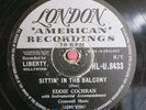 Eddie Cochran 78 RPM / Sittin` In The Balcony & Completely Sweet (KA116-2022)