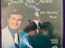 JOHN RAMSEY You're Not Alone LP CHAPEL Mono Xian Gospel KING'S HERALDS Shrink NM