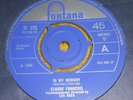 CLAUDE FRANCOIS    In My Memory    UK 1966 Fontana 7
