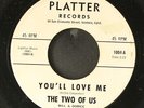 TWO OF US: you'll love me / piki teepee PLATTER 7