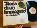 FABRIZIO DE ANDRE' - STORIA DI UN IMPIEGATO, SUPERB RARE VINYL NM-/NM SLEEVE EX+