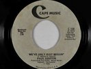 Modern Soul Electro 45 - Paul Griffin - We've Only Just Begun - Cape - obscure