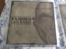 RARE My Chemical Romance 2007 vinyl record Famous Last Words face square double