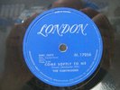 THE FLEETWOODS - 78rpm R&B LONDON #17056 - COME SOFTLY TO ME / I CARE SO MUCH