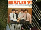 BEATLES VI  PARLOPHONE LP Black w/Yellow Label UK Issue