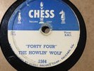 HOWLIN WOLF - Forty Four / I’ll Be Around - Blues 78  Rpm Chess 1584