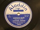 BLUES LIGHTNING HOPKINS Shotgun Blues / Rollin' Blues ALADDIN 3063
