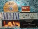 NIRVANA autograph KURT COBAIN signed live SMELLS LIKE TEEN SPIRIT ticket concert