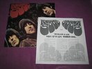 BEATLES - RUBBER SOUL - EMI S.Q.S JAPAN LATER ISSUE VERY LIMITED w/INSERT