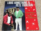 Louis Armstrong & Pete Fountain Christmas In New Orleans LP Vinyl MCA-20511 Rare
