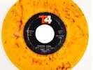 MONKEES / KINKS double sided PERSIAN 7'' RECORD   COLORED YELLOW VINYL T4 UNIQUE