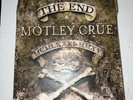 MOTLEY CRUE VERY RARE SEALED “THE END”BOX SET (6)  LP/VINYL/CD W/PICS PHOTOS.