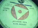 ELVIS PRESLEY SUPER RARE 1-SIDED UK DEMO  JAILHOUSE ROCK H2WB6779