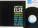 CANNONBALL ADDERLEY SOMETHIN' ELSE BLUE NOTE BLP 1595 JAPAN VINYL LP