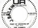 THE TAMMYS Part Of Growing Up PROMO Phillipines press girl group popcorn 45 HEAR
