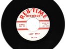 THE JIGS / COL. SHARECROPPER-REB-TIME 1863 RACIST 45 RPM JAMES MARCH/BLACK POWER