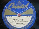 Tex Ritter 78 RPM / High Noon & Go On  Get Out  (KA142-2022)