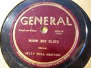 1939 JELLY ROLL MORTON PIANO Talking LAST SESSION Winin Boy Blues Mr Joe GENERAL