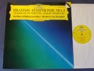 BRAHMS - SYMPHONY NO 3 / TRAGIC OVERTURE LP, Berlin P/O, Karajan, DG 427 496-1