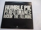HUMBLE PIE - PERFORMANCE : ROCKIN' THE FILLMORE - 2LP VINYL EX/EX CANADA 1971