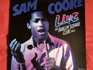 SAM COOKE LIVE AT THE HARLEM SQUARE CLUB 1963 LP AFL1-5181 RCA 1985 EXCELLENT
