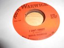 marvin rainwater   vinyl 45      WARWICK     I can't forget/boo hoo