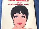 Liza Minelli Live at Carnegie Hall 2xLP Altel/1981 Andy Warhol cover VG-/VG+