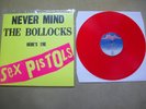 SEX PISTOLS LP - never mind the bollocks....red vinyl