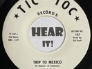 Haunting LA Surf Rockabilly Country Bop 45 DEL DARK Trip TIC-TOC hear Exotica