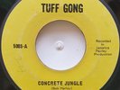 45 REGGAE / BOB MARLEY & THE WAILERS / CONCRETE JUNGLE / TUFF GONG / LISTEN