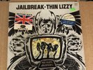 THIN LIZZY Jailbreak MERCURY LP VG++/VG+  Shrink & Stickers. Nice. SRM-1-1081