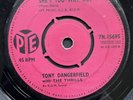Tony Dangerfield & The Thrills She’s Too Way Out UK 7” 45 Joe Meek