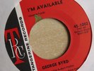 GEORGE BYRD I'm Available / You Better Tell Her So USA 7
