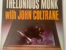 Thelonious Monk With John Coltrane LP Jazzland White Label Promo Mono VG++