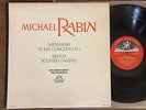 MICHAEL RABIN   WIENIAWSKI - BRUCH - SIR ADRIAN BOULT / ANGEL 35484 MONO LP EX