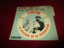 Disque Tintin André Popp BE languette disque BD 45T cf Astérix Alix Spirou