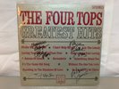 (N) The Four Tops Greatest Hits Motown 662 Signed Vinyl Record
