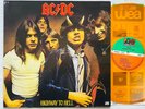 AC/DC . Highway to Hell LP original YELLOW Germany 1979   Metallica Slayer Sodom