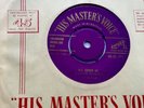 VINYL RECORD 45 RPM ELVIS PRESLEY -“ALL SHOOK UP”  1950’s UK ISSUE GOLD HMV.