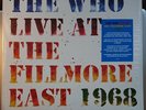 THE WHO - LIVE AT THE FILLMORE EAST April 1968 Triple VINYL  3xLP Set. New