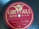 GREY GULL 1127 -  Majestic Dance Orchestra - Tomorrow  USA - 78rpm Shellac 10