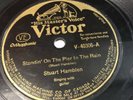 Stuart Hamblen - Standin' On The Pier In The Rain/Hawaii V-40306 78rpm VG R24