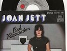 JOAN JETT BAD REPUTATION VERY RARE SINGLE FROM GERMANY, VINYL IN MINT CONDITION