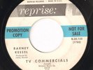 Soul / Surf Rock BARNEY KESSEL TV Commercials REPRISE Rare Promo 45 VG/VG+